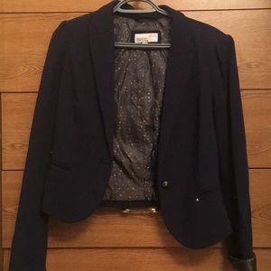 Blue blazer with stars